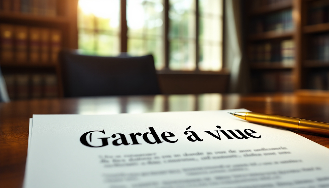 Garde à vue : vos droits face à la justice pénale
